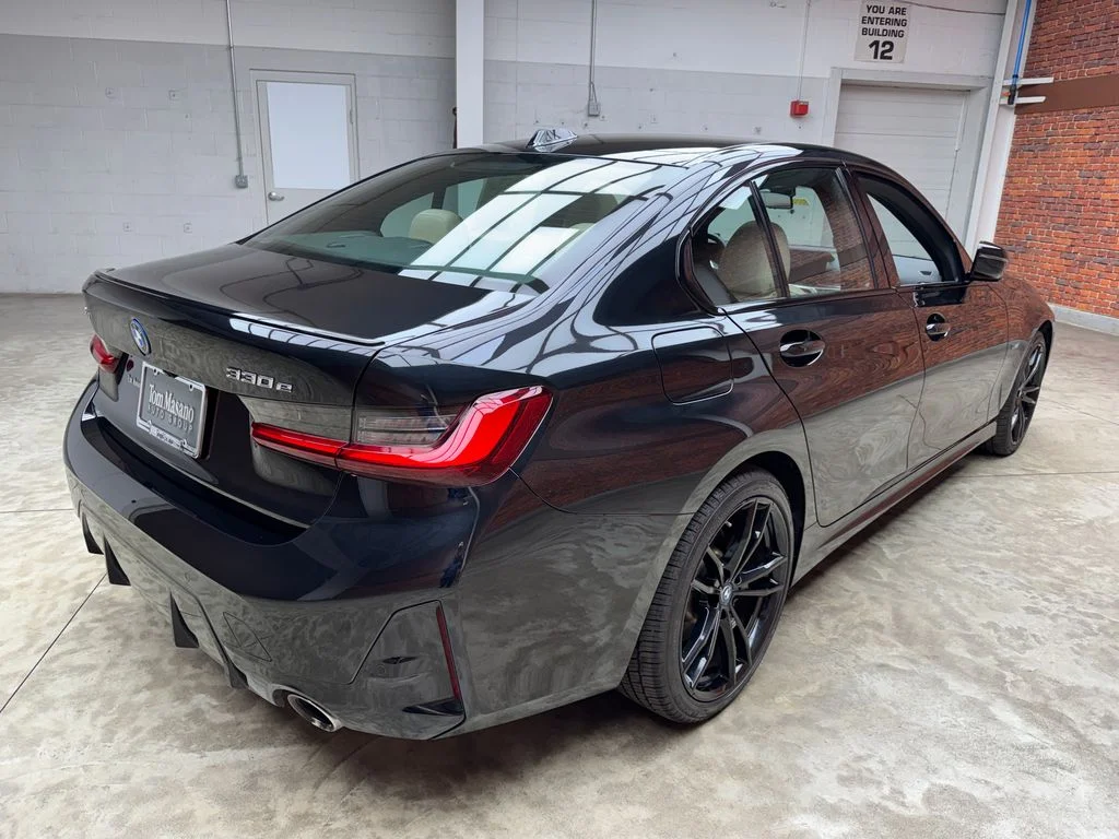 Used 2023 Black BMW 330e xDrive image 6