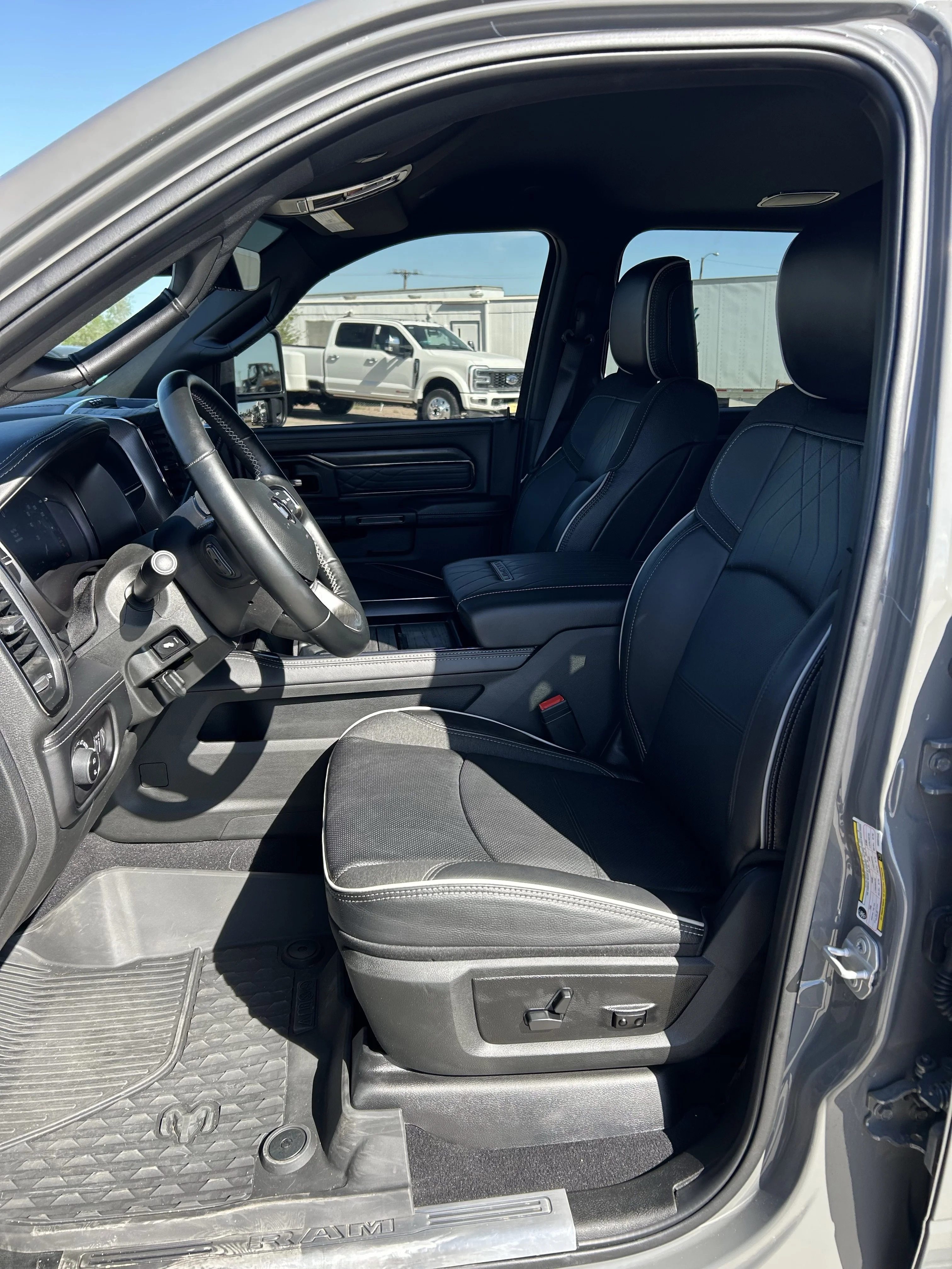 Used 2025 Ceramic Gray Clearcoat Ram Limited image 11