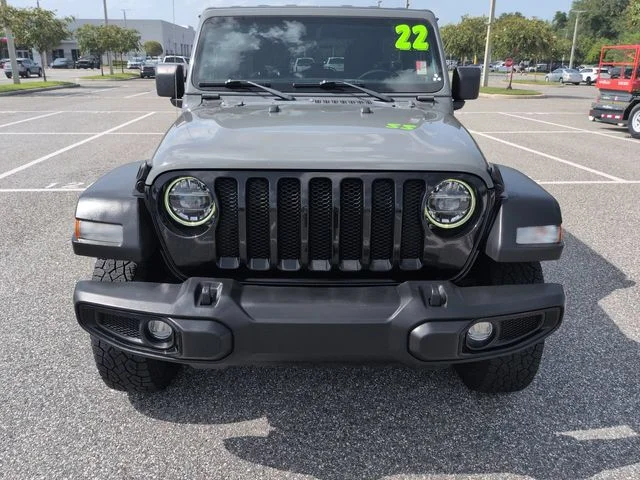 Used 2022 Gray Jeep Unlimited Willys image 9