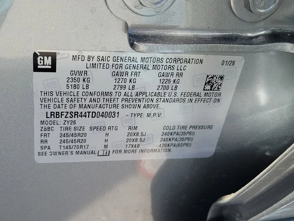 New 2026 Moonstone Gray Metallic Buick Avenir image 29