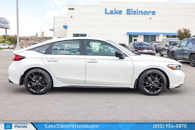 New 2026 Platinum White Pearl Honda FWD Sport image 6