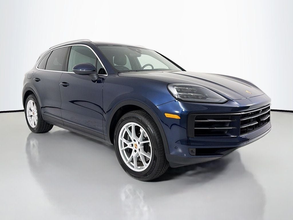 Used 2025 Algarve Blue Metallic Porsche AWD image 7