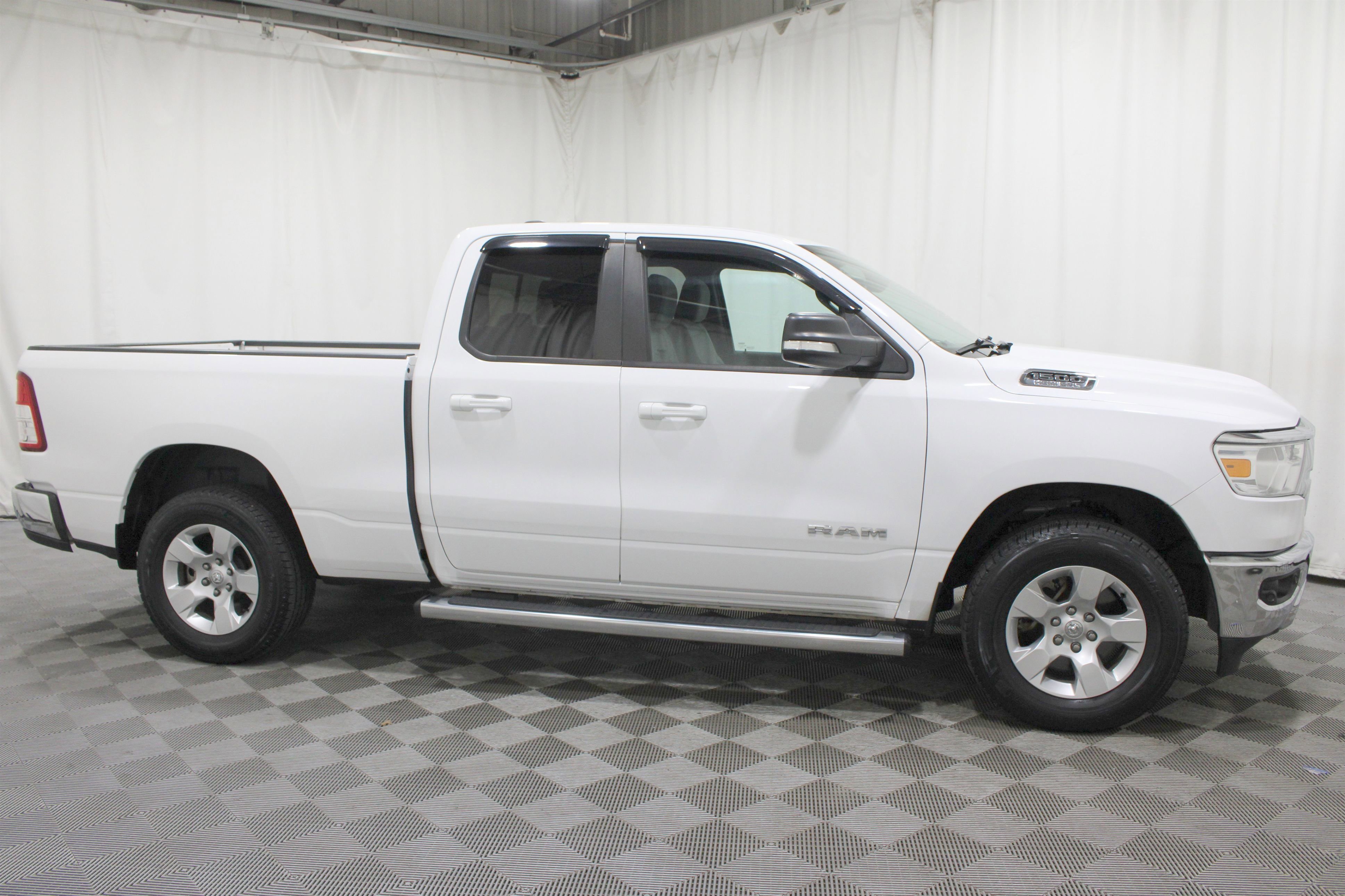 Used 2021 Bright White Clearcoat Ram Big Horn image 27