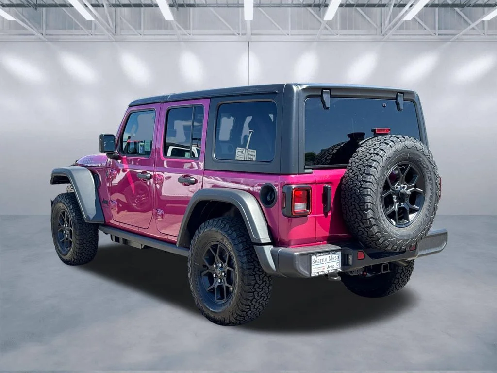 New 2026 Red Jeep Willys image 4