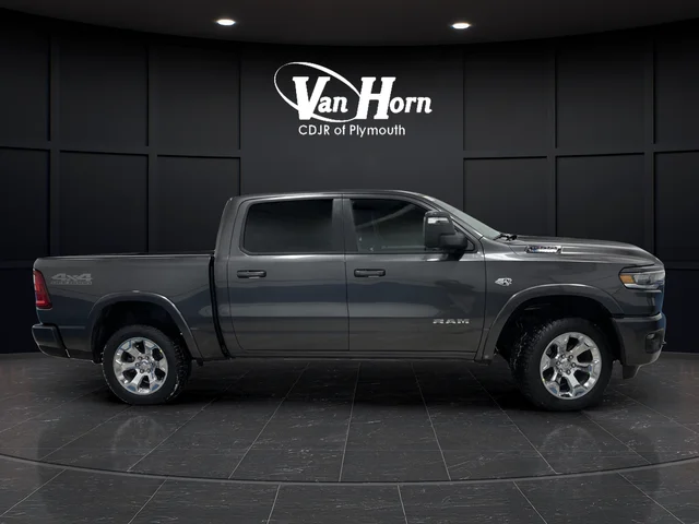 New 2026 Granite Crystal Metallic Clear-Coat Exterior Paint RAM Big Horn/Lone Star image 2