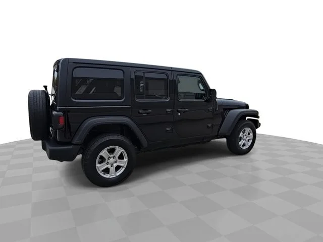 Certified Used 2022 Black Clearcoat Jeep Unlimited Sport S image 8