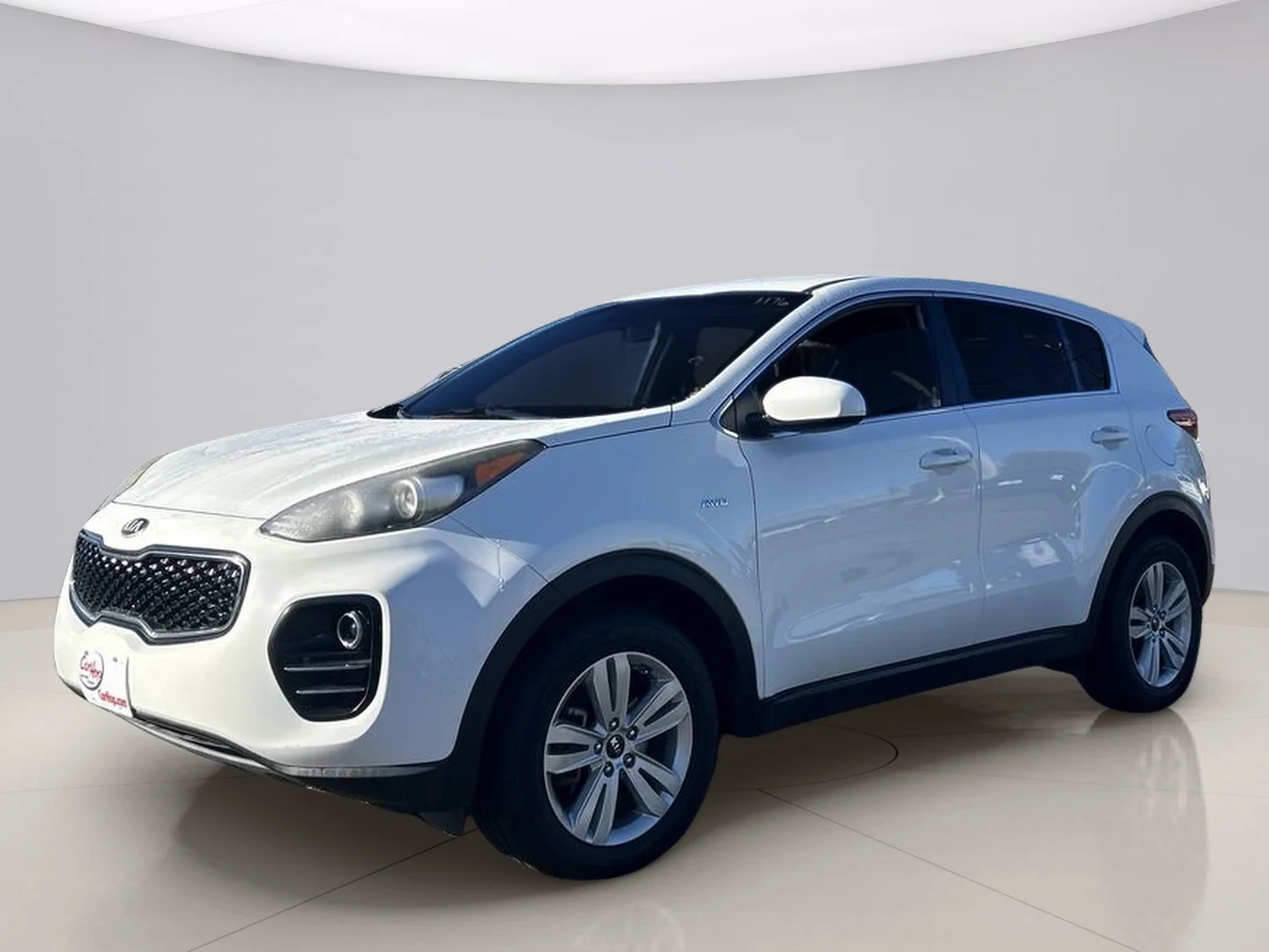Used 2017 White Kia LX image 1