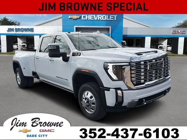 New 2026 Summit White GMC Denali DRW image 1