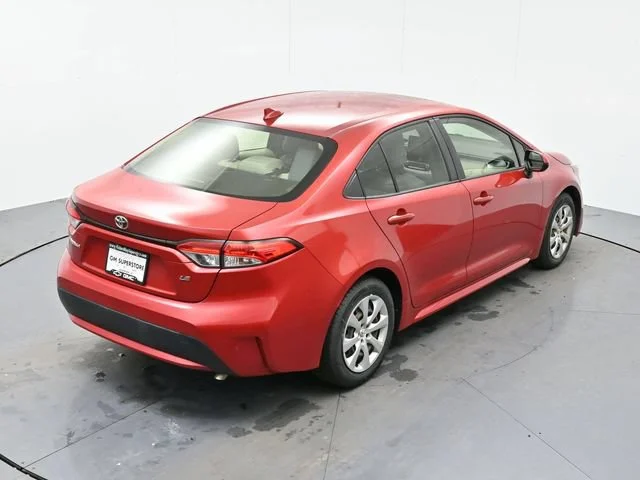 Used 2020 Barcelona Red Metallic Toyota LE image 23