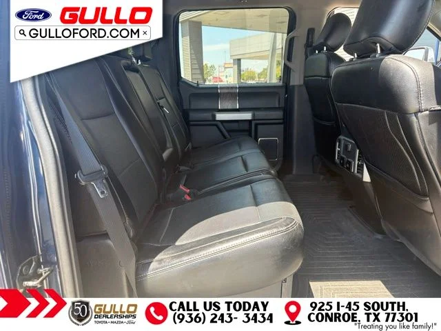 Used 2018 Blue Jeans Metallic Ford Lariat image 4