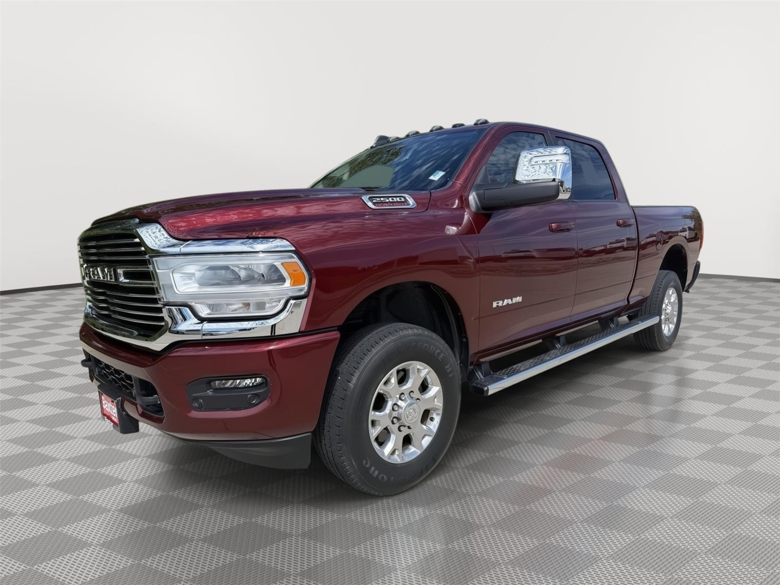 Used 2024 Delmonico Red Pearlcoat Ram Laramie image 3