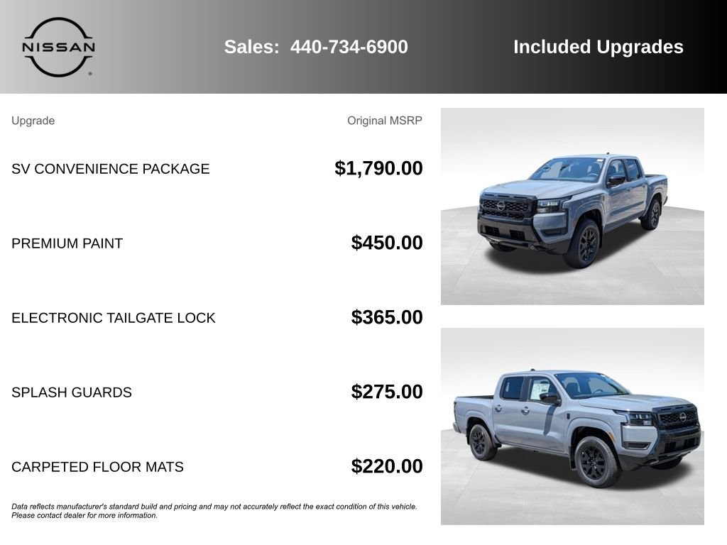 New 2026 Boulder Gray Pearl Nissan Crew Cab SV image 7