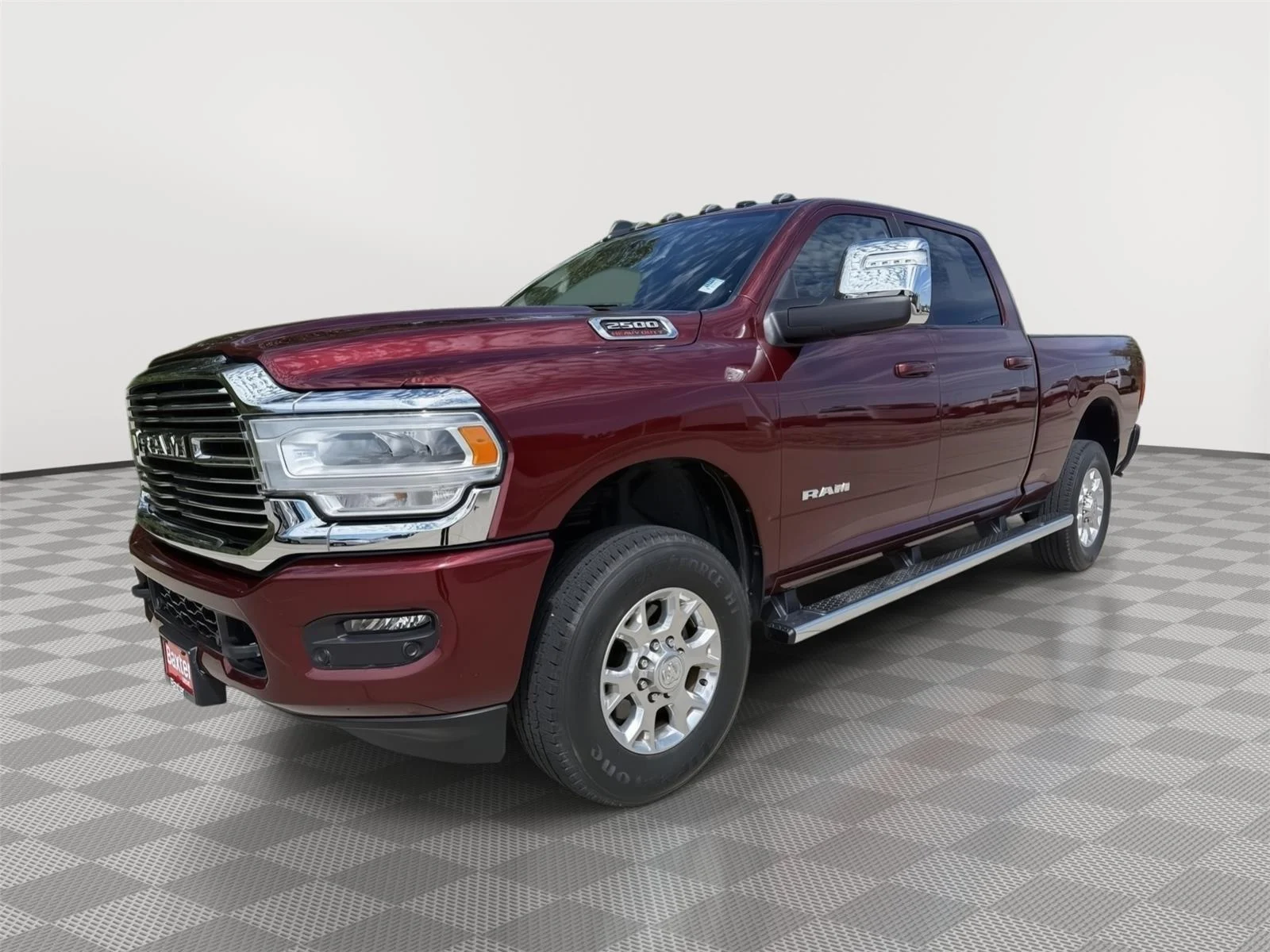 Used 2024 Delmonico Red Pearlcoat Ram Laramie image 3