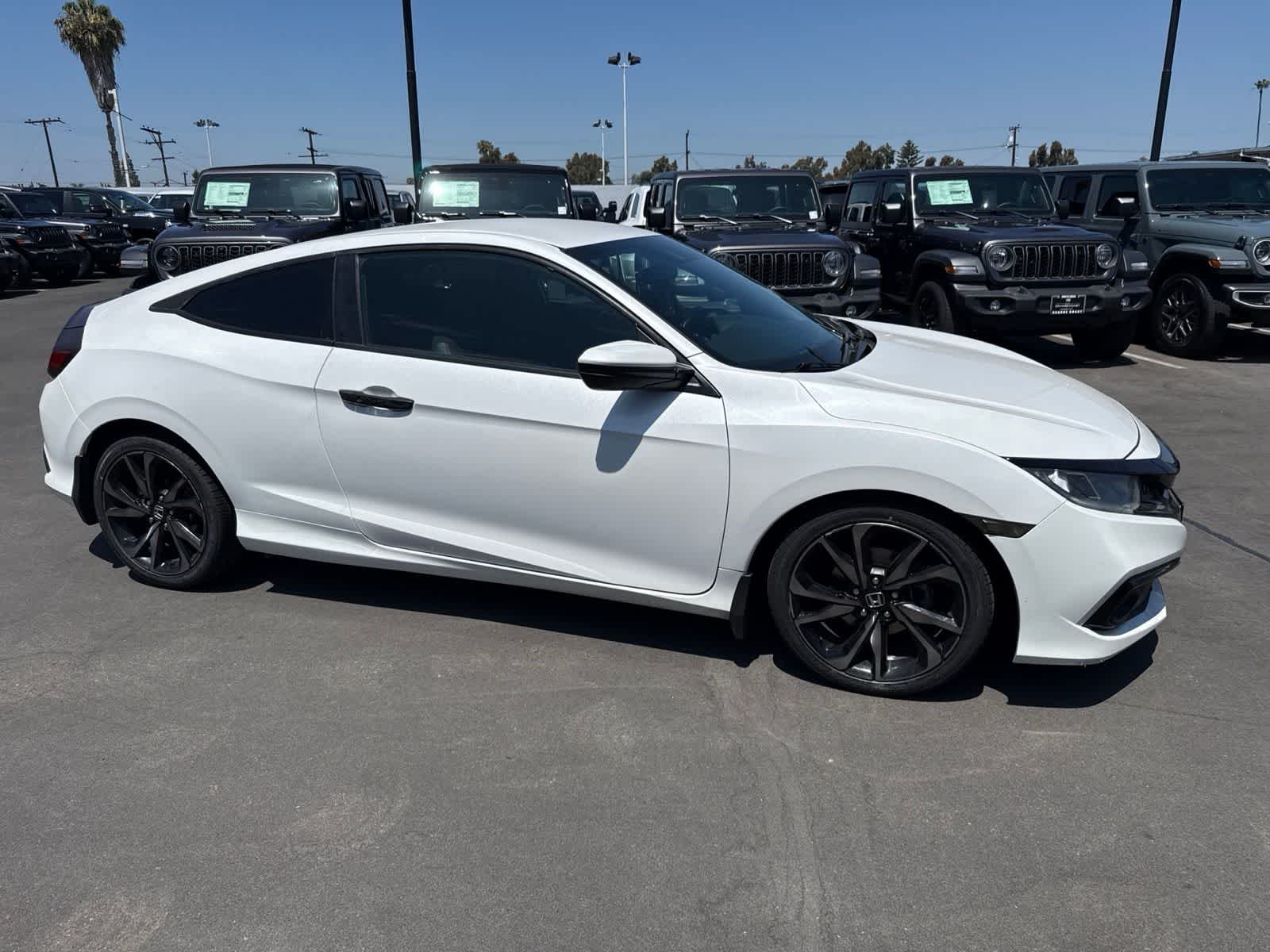 Used 2019 Platinum White Pearl Honda Sport image 9