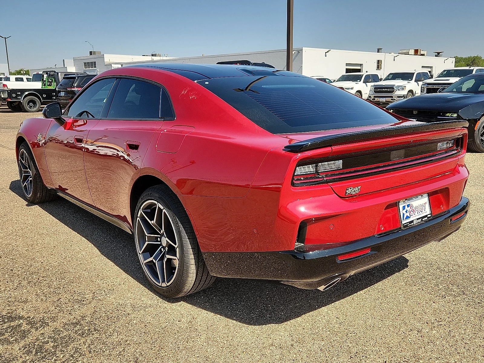 New 2026 Red Dodge SCAT PACK 4-DOOR AWD image 3