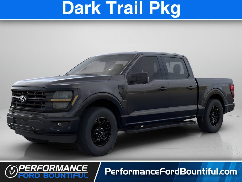 New 2026 Agate Black Metallic Ford XLT image 1