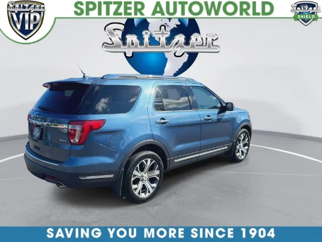 Used 2019 Blue Metallic Ford Limited image 9