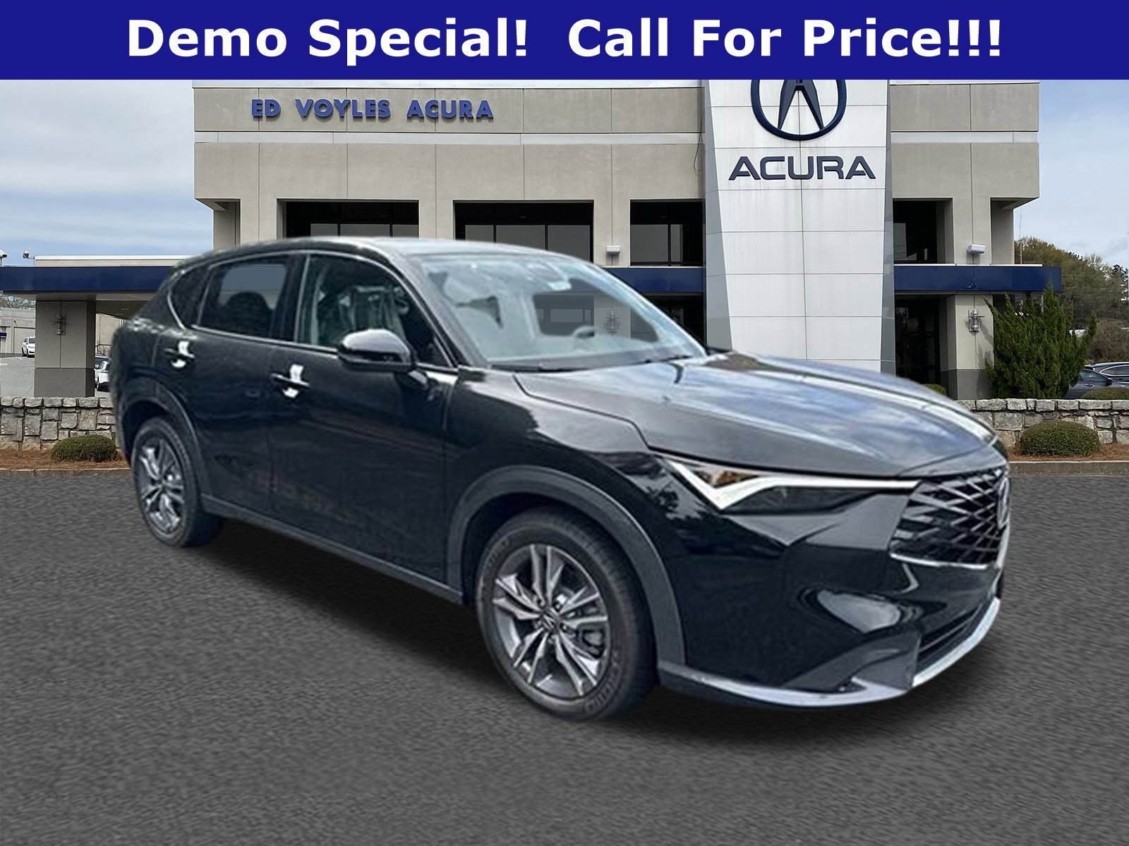 Used 2025 Crystal Black Pearl Acura Base image 3