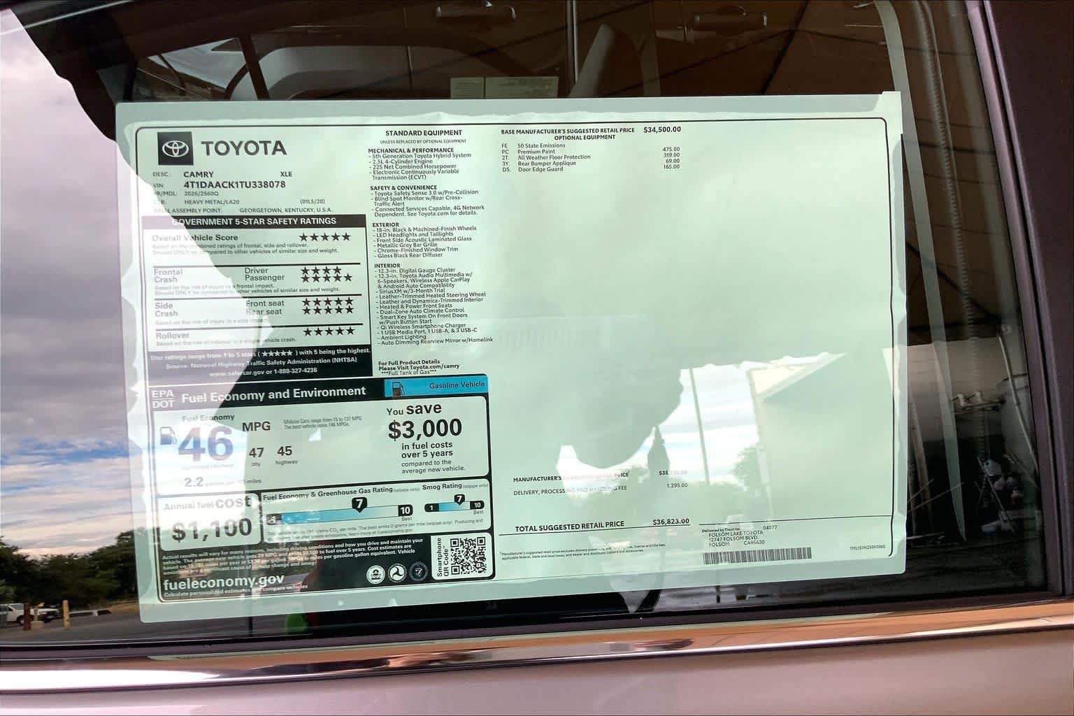 New 2026 Heavy Metal Toyota XLE image 21