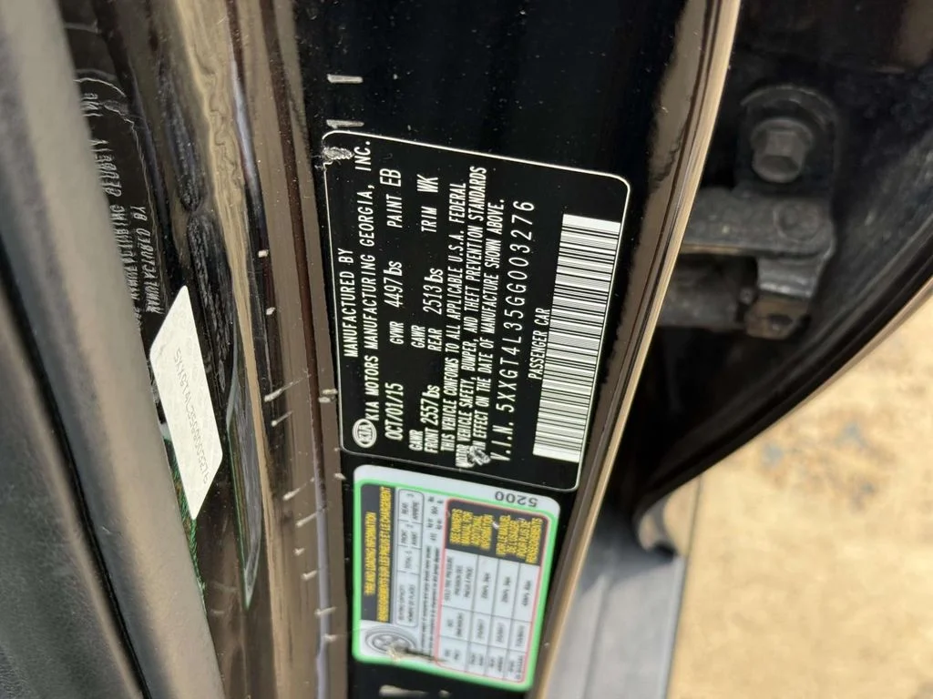 Used 2016 Ebony Black Kia LX image 14