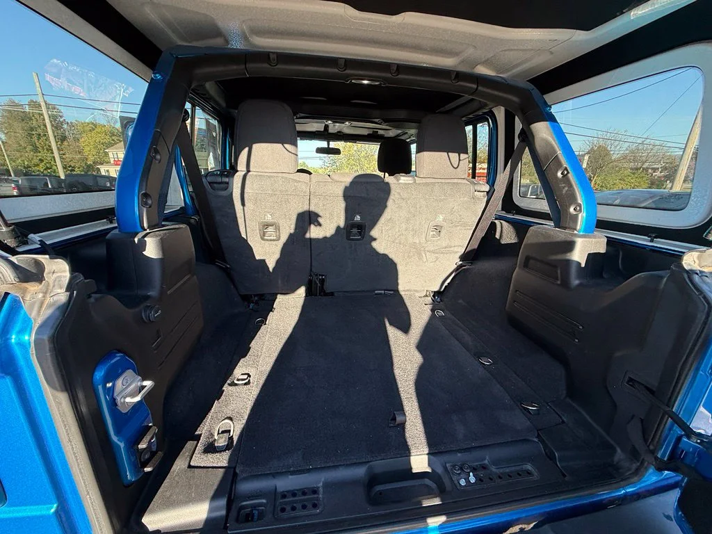 Used 2021 Blue Jeep Unlimited Sport Altitude image 26