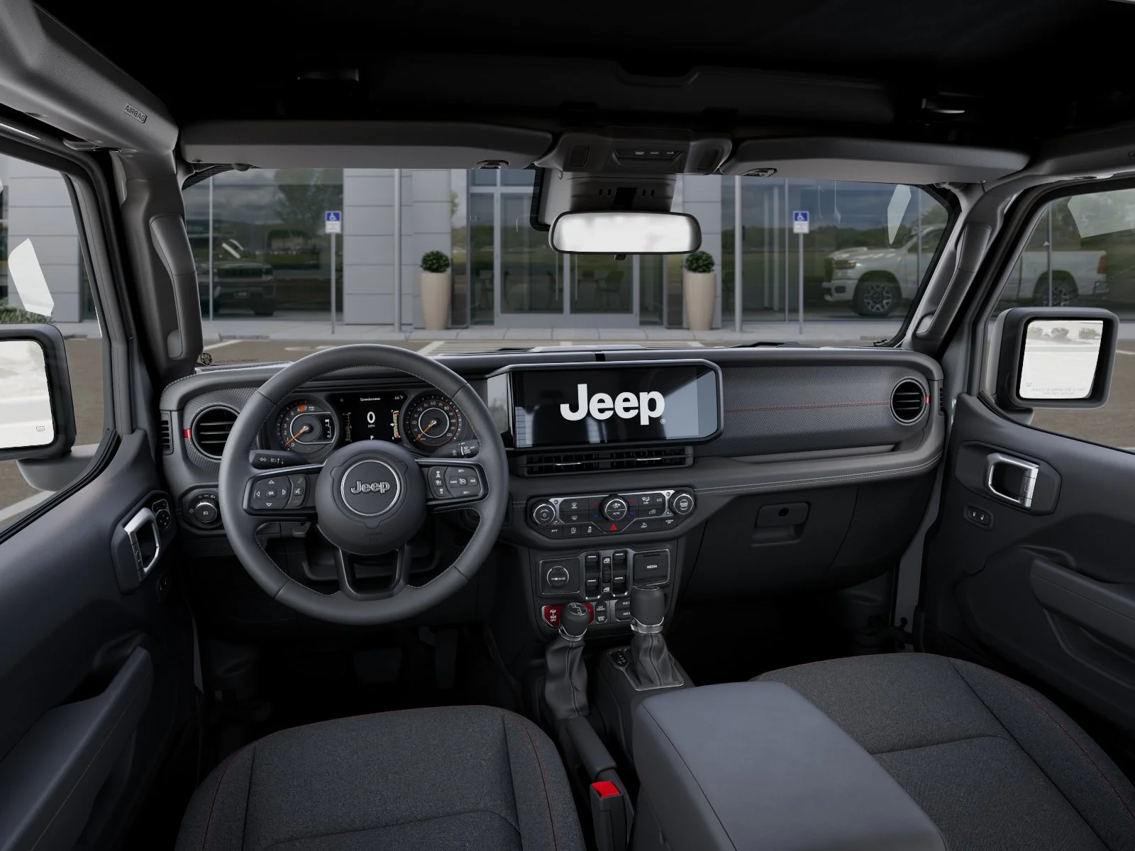 New 2026 Bright White Clearcoat Jeep Rubicon image 42
