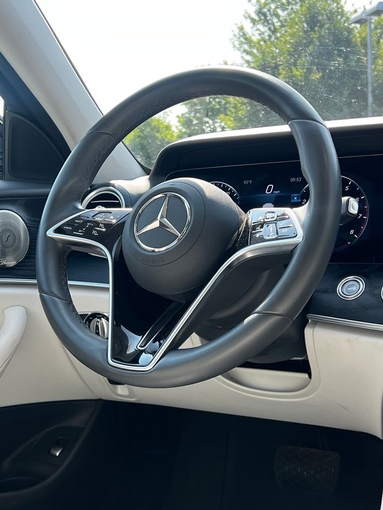 Certified Used 2021 White Mercedes-Benz E 350 image 14