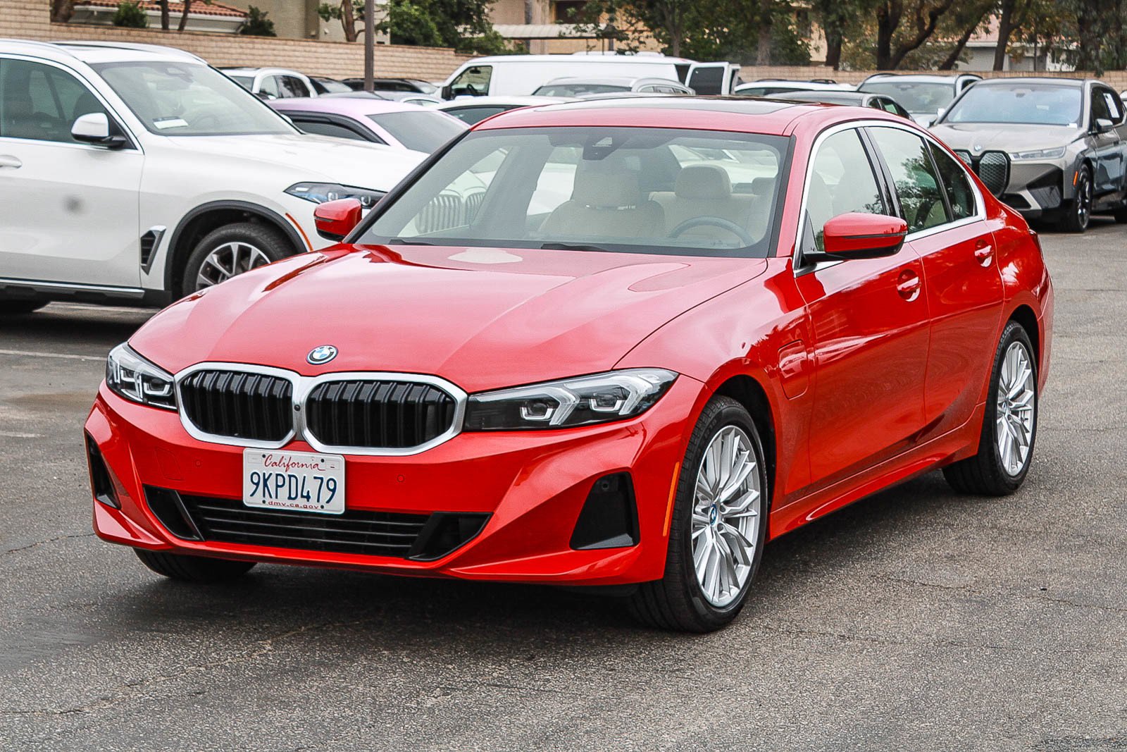 Used 2024 Melbourne Red Metallic BMW 330e image 3