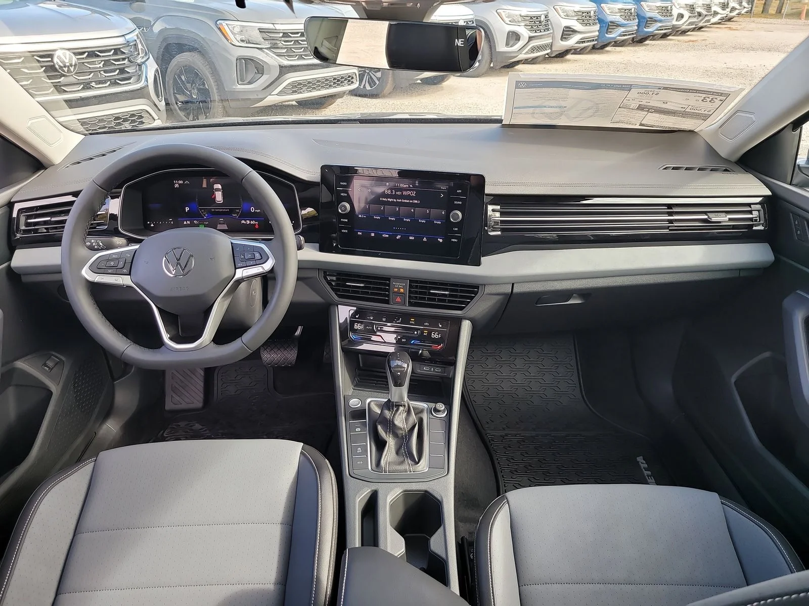 New 2026 Platinum Gray Metallic Volkswagen 1.5T SE image 14
