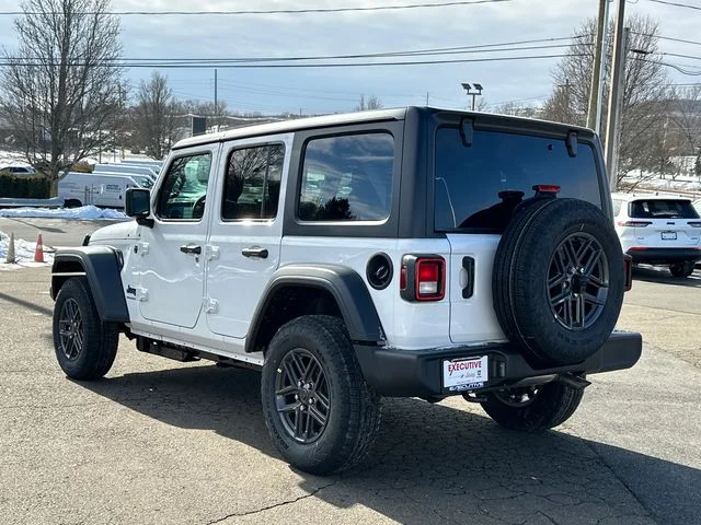 New 2026 Bright White Clear-Coat Exterior Paint Jeep Sport S image 2