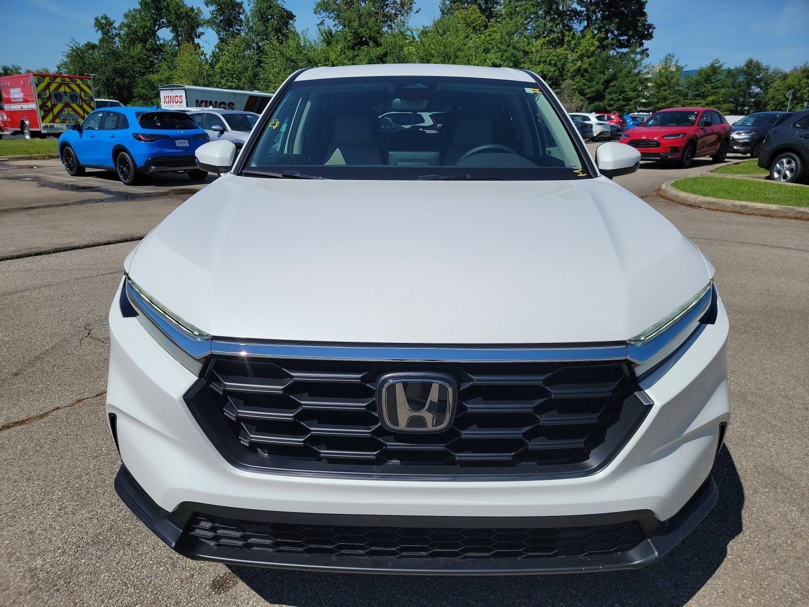 New 2026 Platinum White Pearl Honda LX image 2