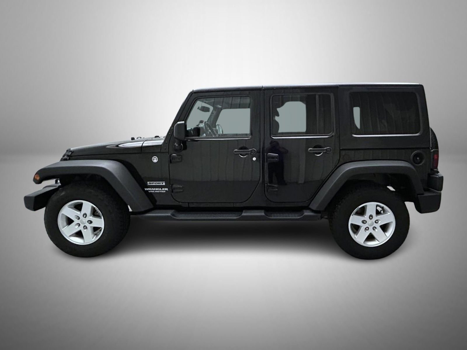 Used 2014 Black Jeep Unlimited Sport image 8