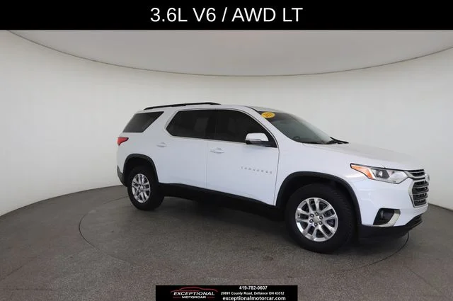 Used 2021 White Chevrolet 3LT W/Leather image 26