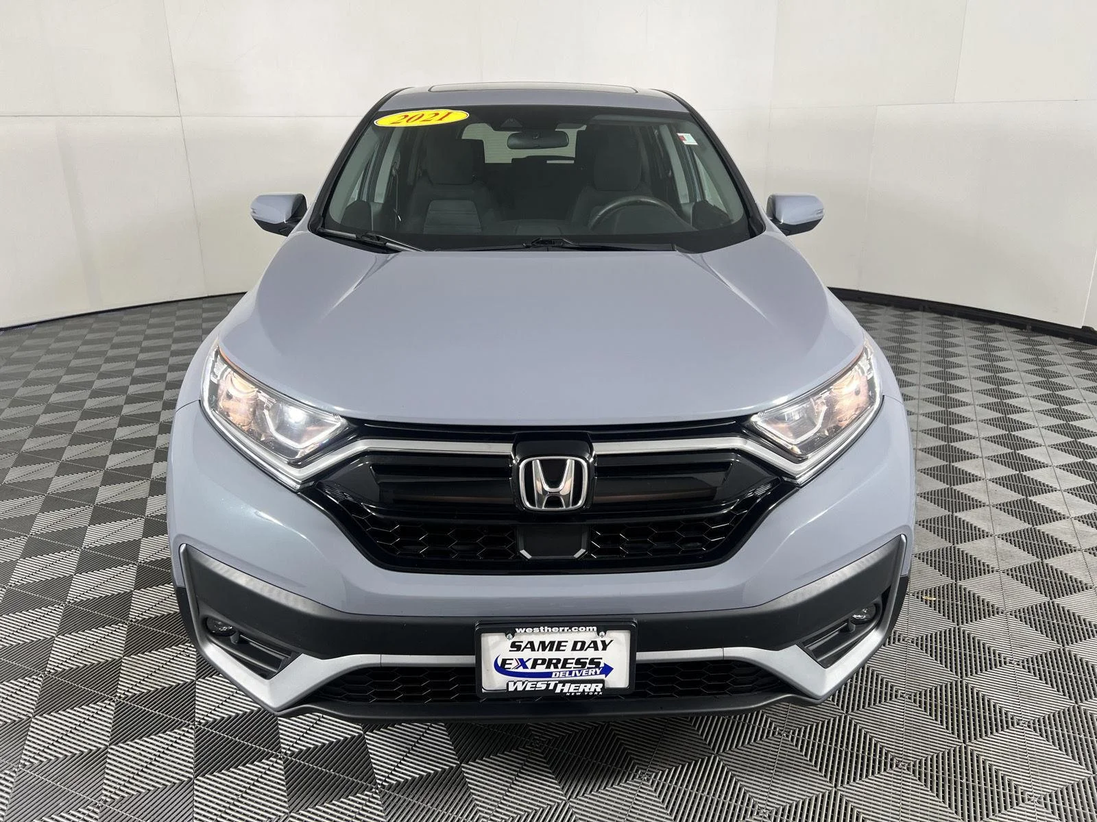 Used 2021 Sonic Gray Pearl Honda EX image 2