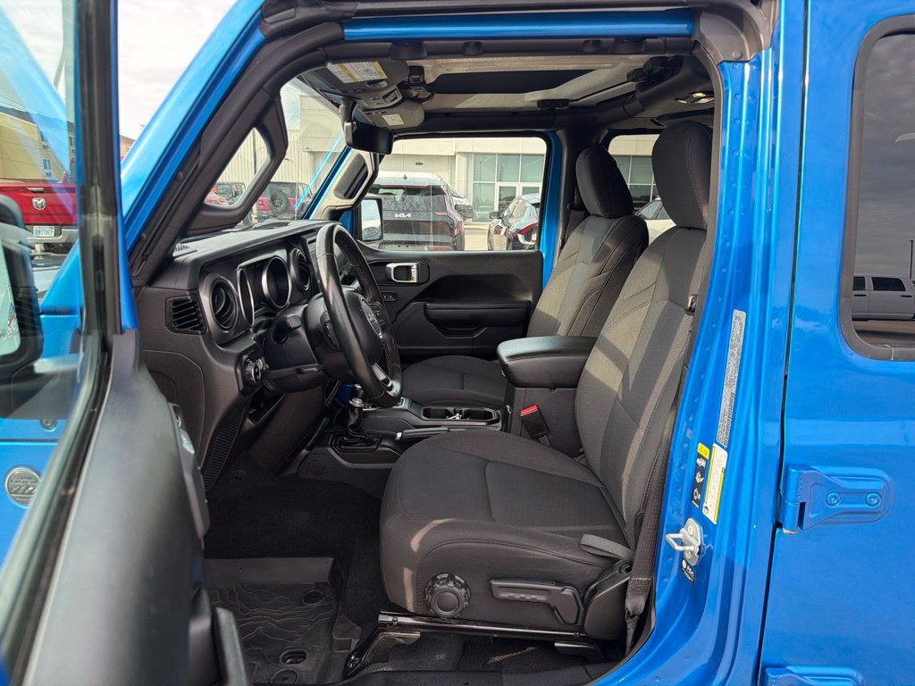 Certified Used 2022 Blue Jeep Willys image 10
