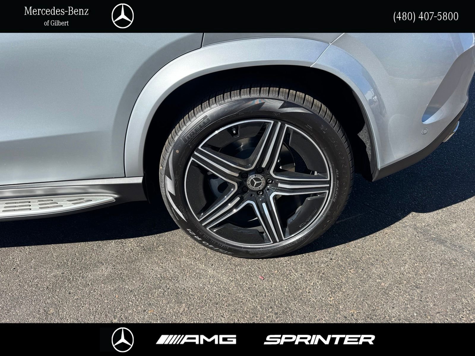 New 2026 Cirrus Silver Metallic Mercedes-Benz GLE 450 image 6