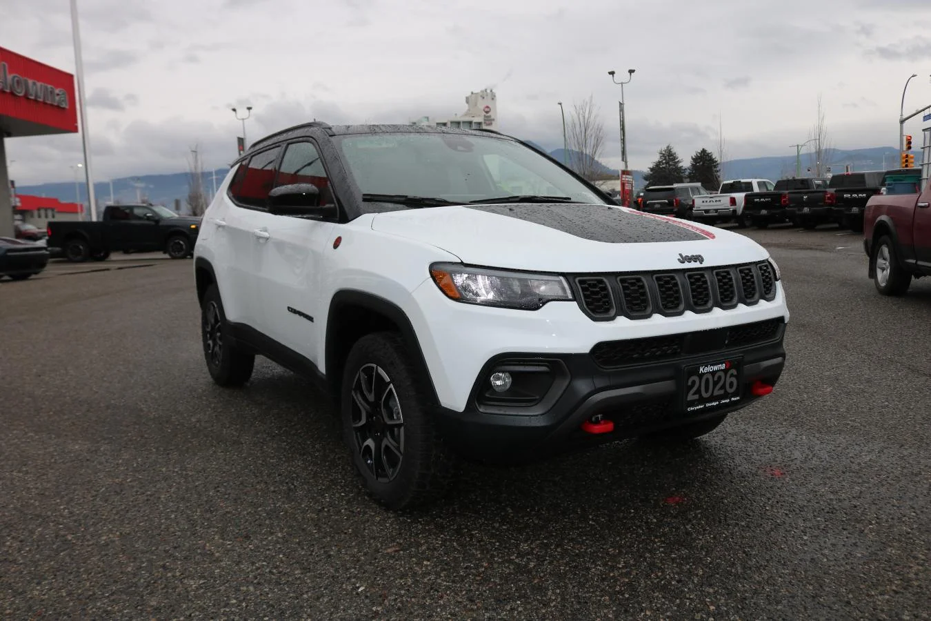 New 2026 White Jeep Trailhawk 4x4 image 3