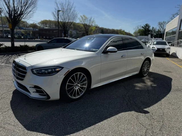 Used 2021 designo Diamond White Mercedes-Benz S 580 ~ EXECUTIVE LINE /AMG® !! image 7