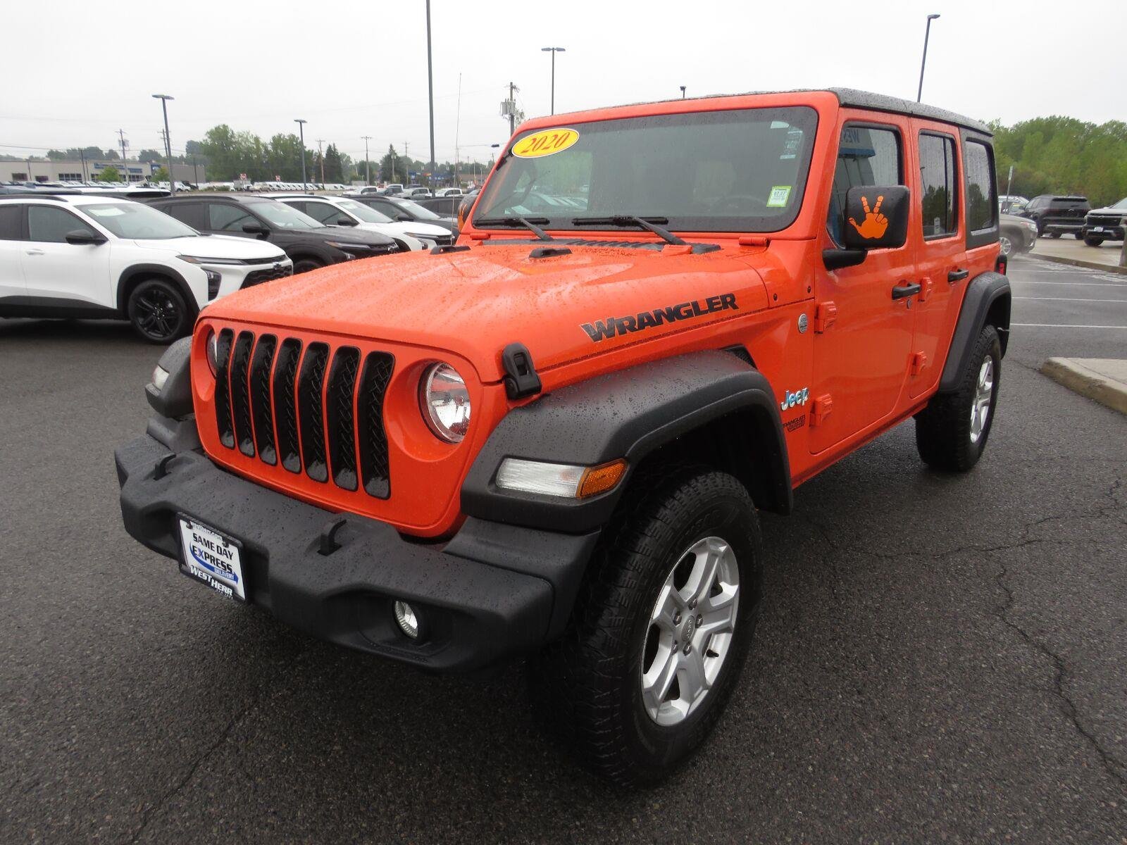 Used 2020 Punkn Metallic Clearcoat Jeep Sport S image 10