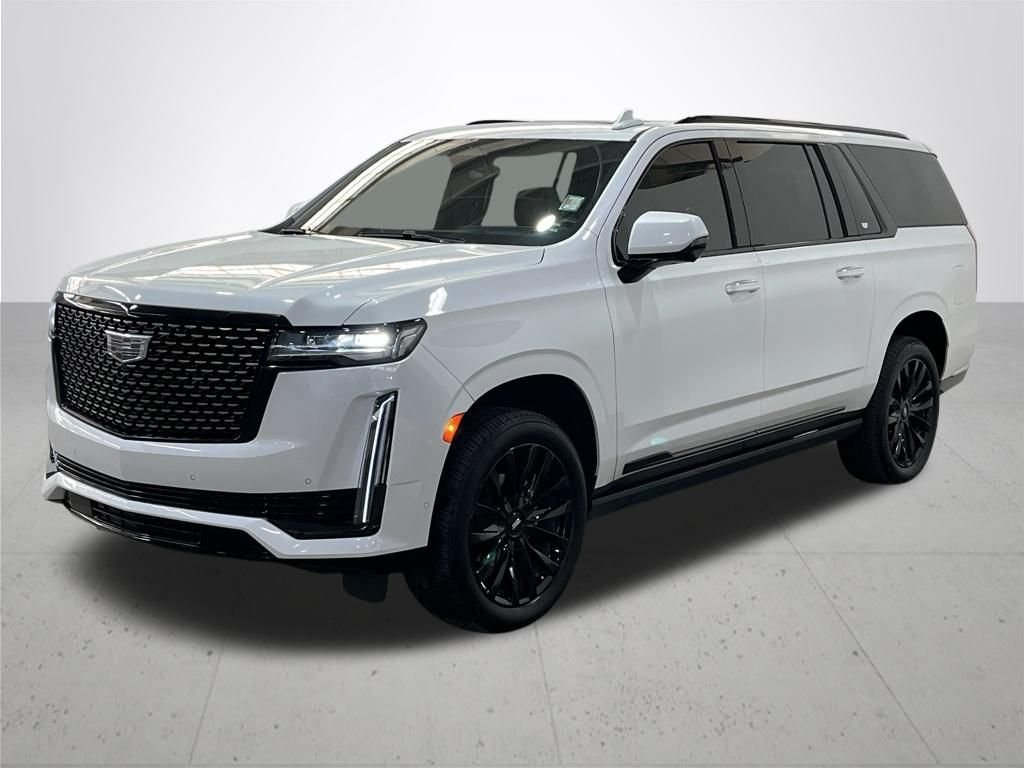 Used 2023 Crystal White Cadillac Premium image 2