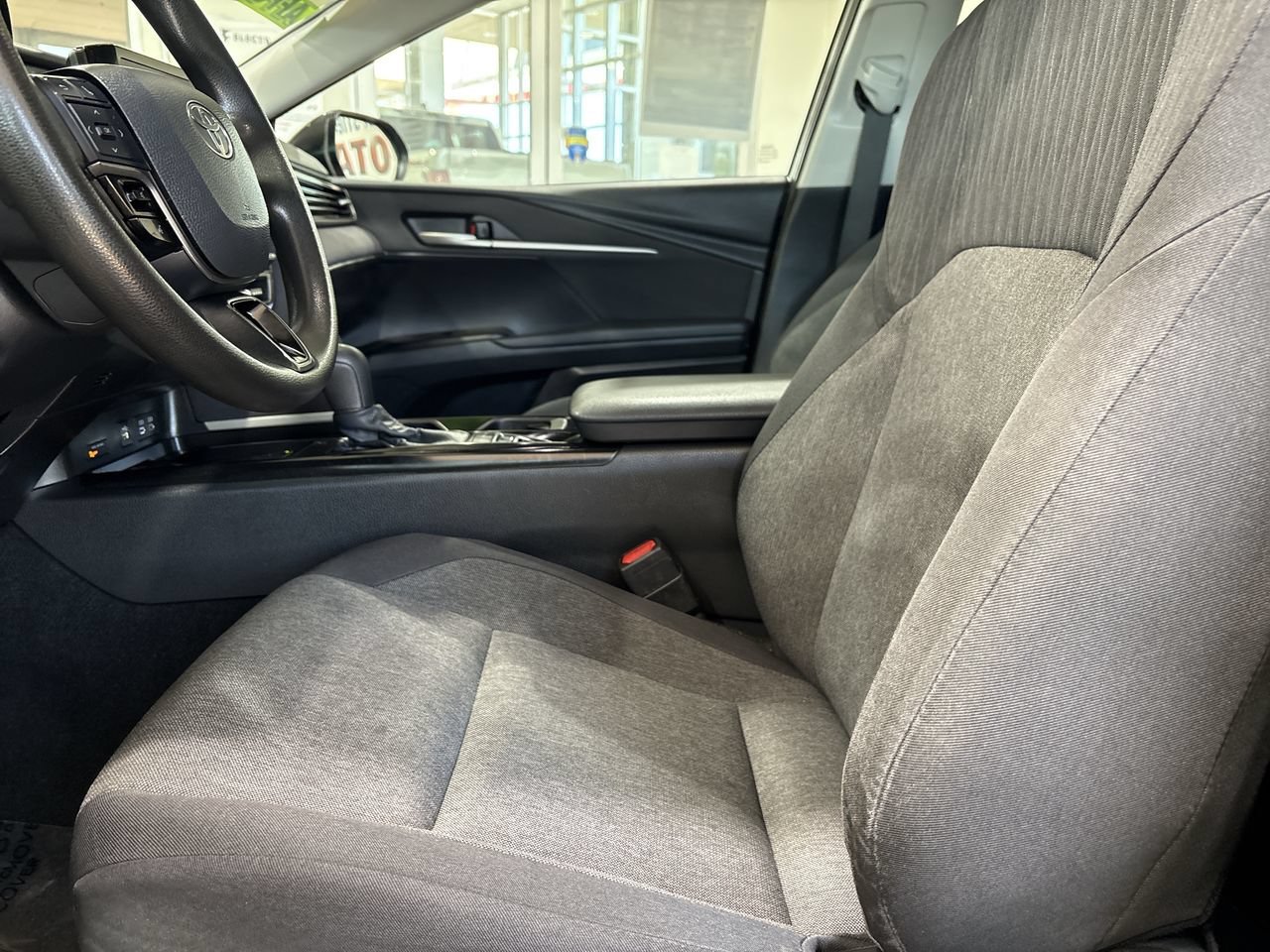 Certified Used 2025 Midnight Black Metallic Toyota LE image 11