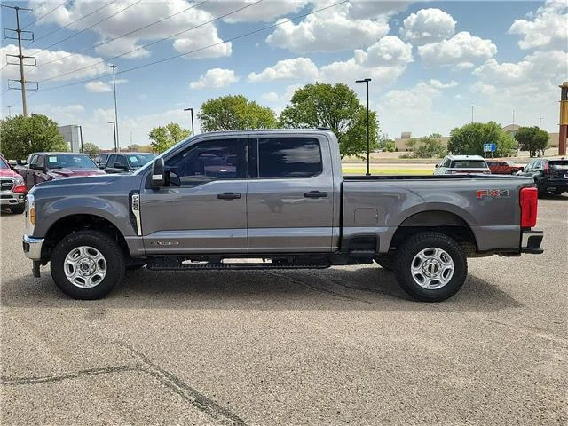 Used 2025 Gray Ford XLT 4x4  Crew Cab 6.75 ft. box 160 in. WB SRW image 2