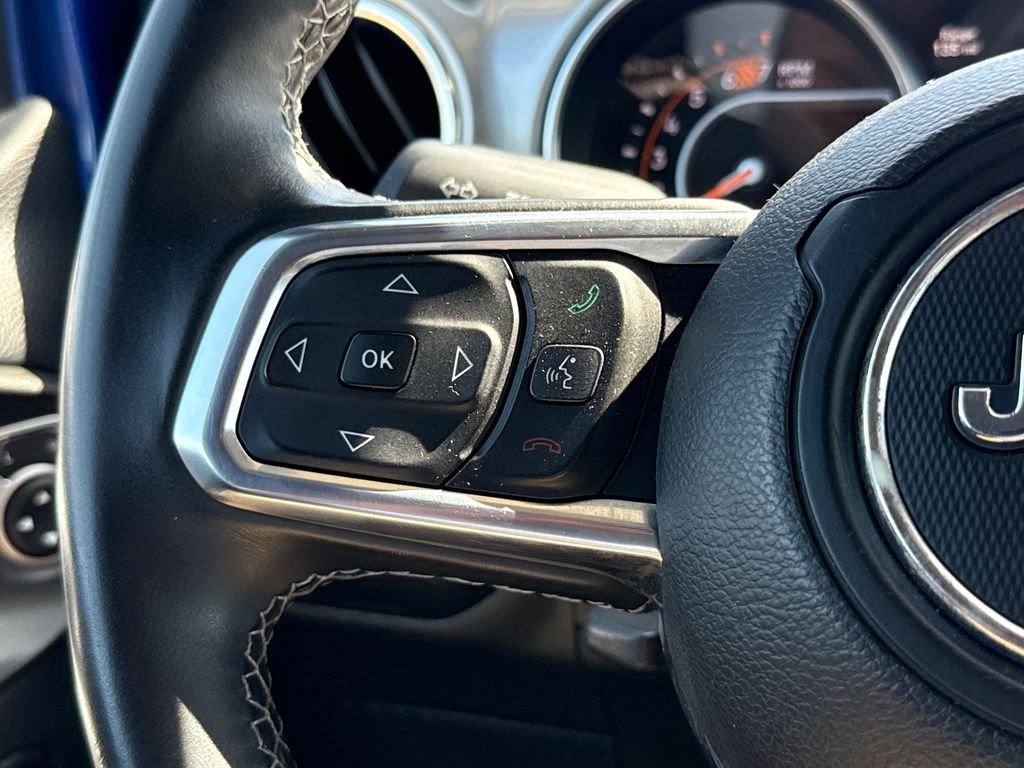 Used 2018 Blue Jeep Unlimited Sahara image 29