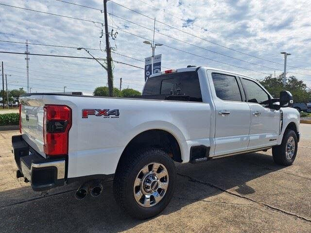 Used 2023 Star White Metallic Tri-Coat Ford LARIAT image 5
