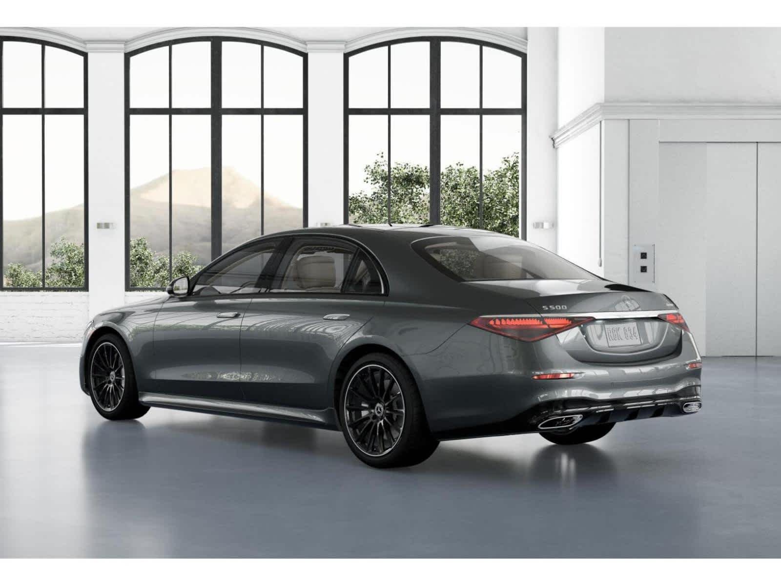 New 2026 Selenite Grey Metallic Mercedes-Benz S 500 image 28