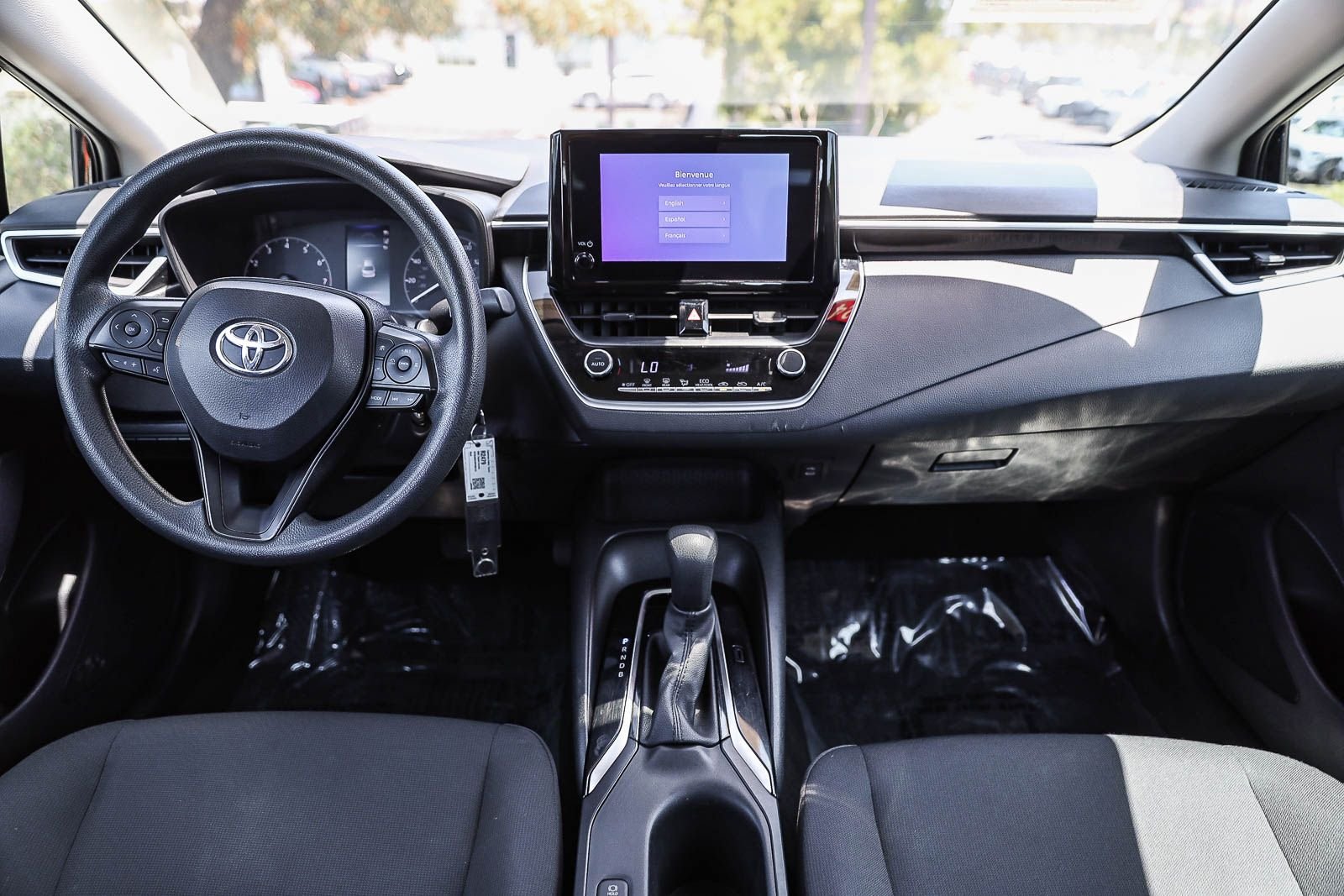 Certified Used 2024 MIDNIGHT BLACK METAL Toyota LE image 12