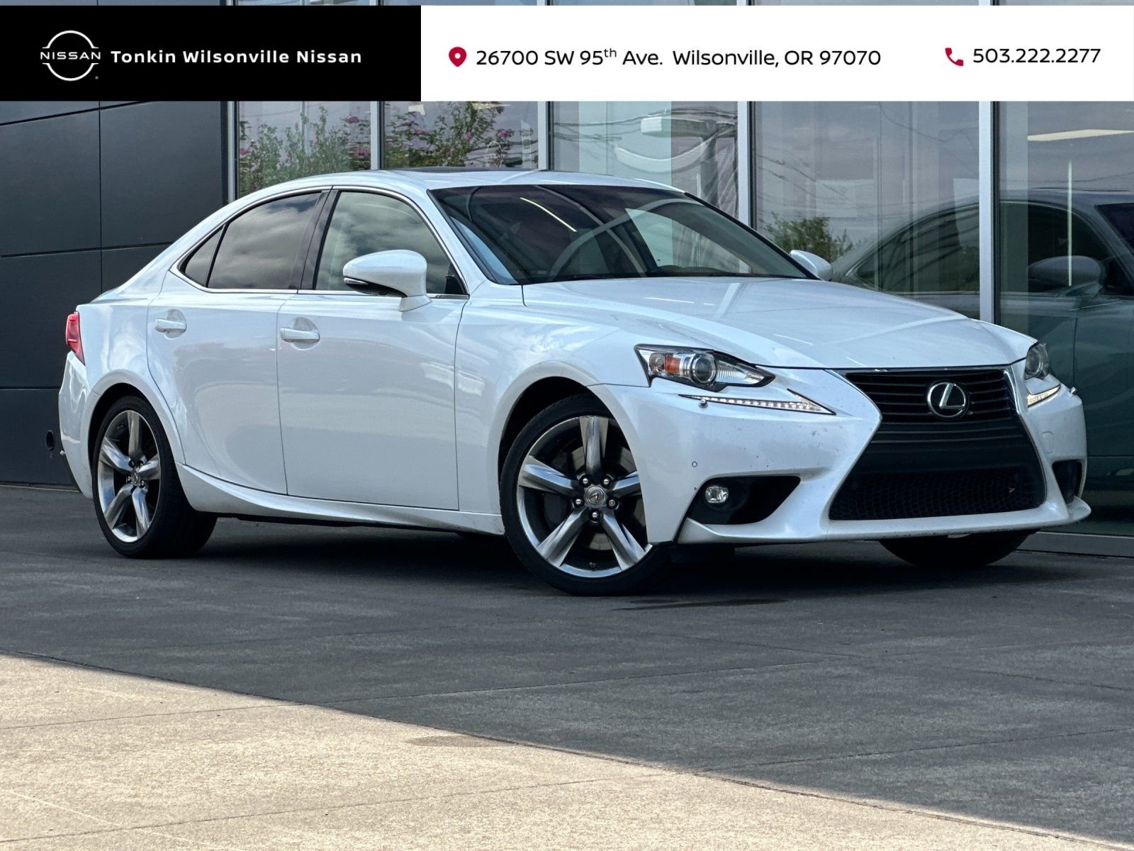 Used 2015 Ultra White Lexus 350 image 1