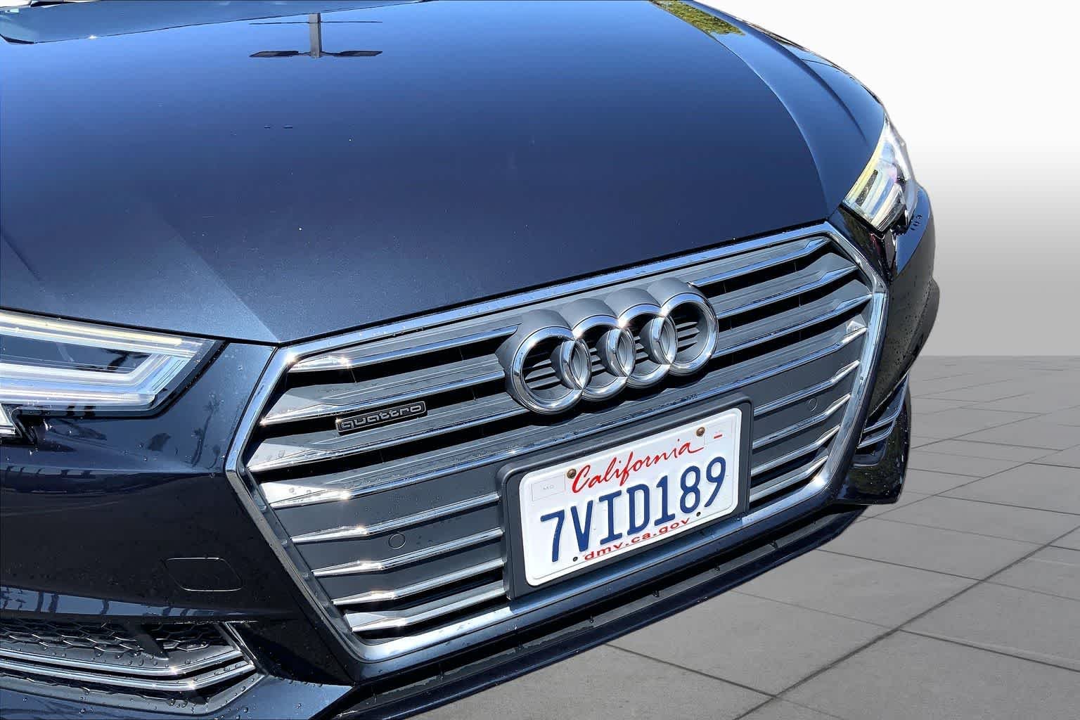 Used 2017 Moonlight Blue Metallic Audi Premium Plus image 29