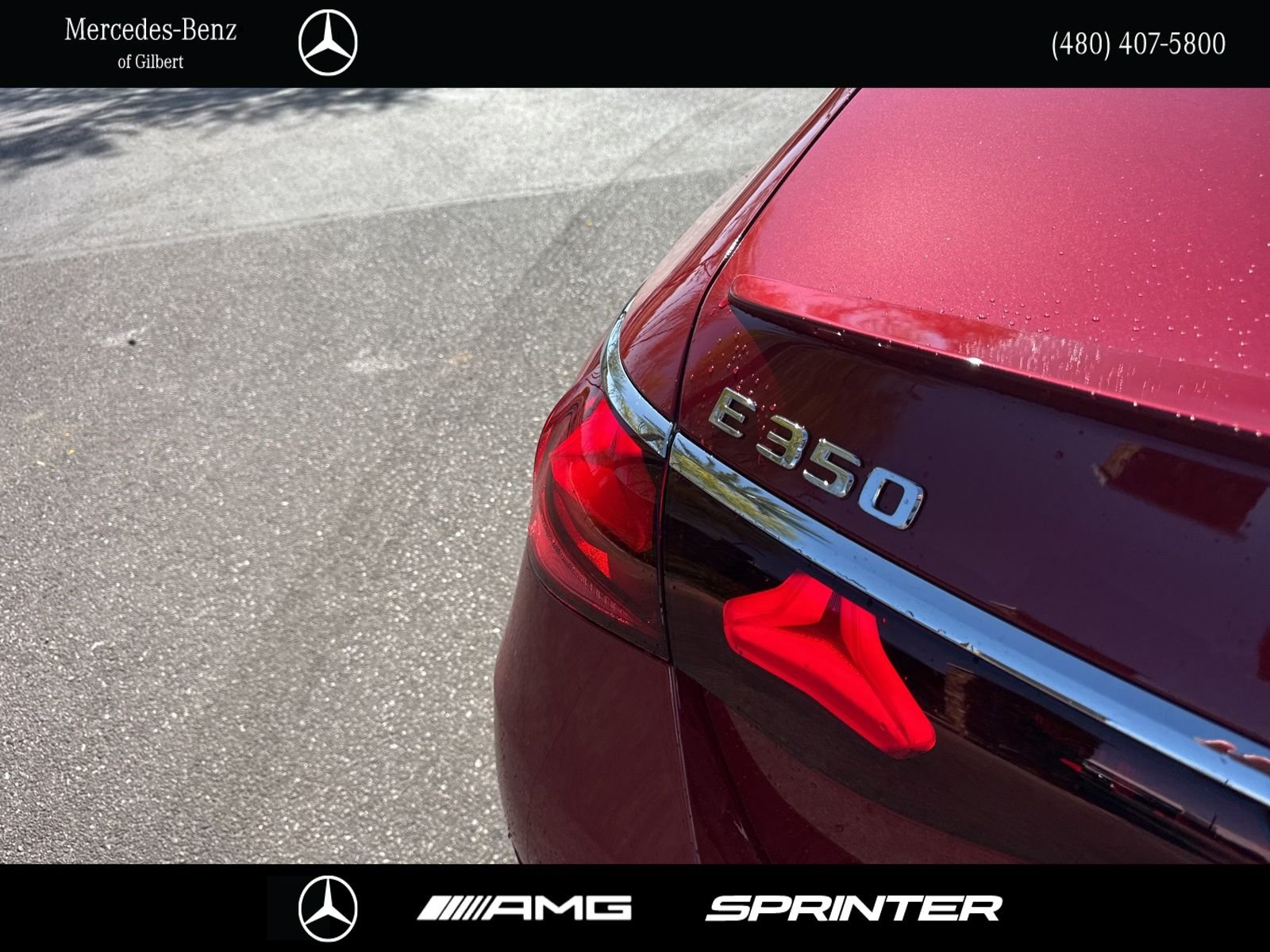 New 2026 MANUFAKTUR Patagonia Red Metallic Mercedes-Benz E 350 image 6