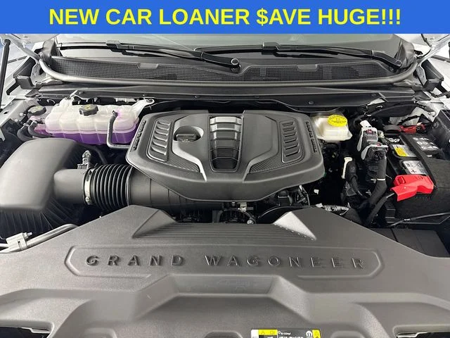 New 2026 Bright White Clear-Coat Exterior Paint Jeep Grand Wagoneer image 34